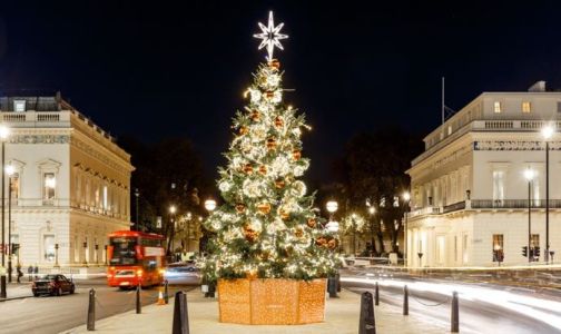 Percorso delle luci di Natale a Londra