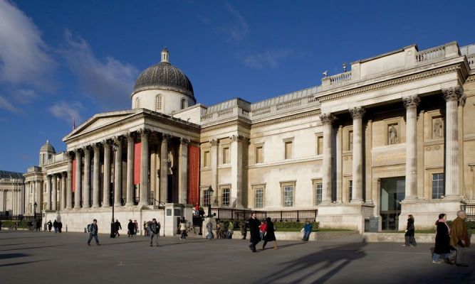 Trafalgar Square e National Gallery