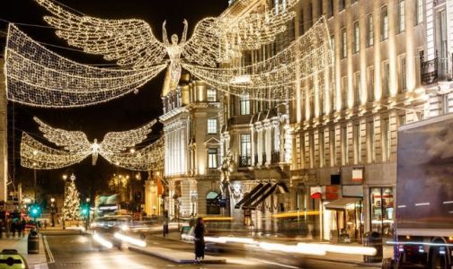 Itinerario delle luci di Natale a Londra