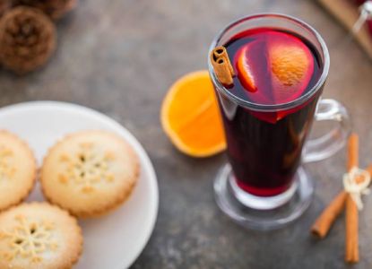 Tour delle luci di Natale con mince pies e drink festivo