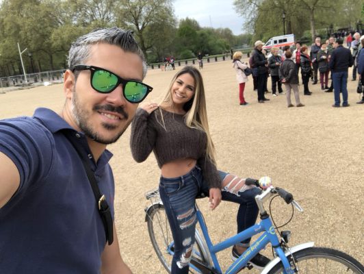 Tour di Londra in bicicletta coppia