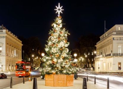 Percorso delle luci di Natale a Londra