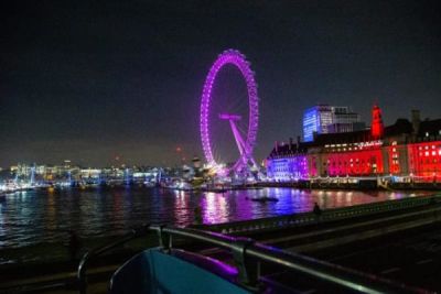 Bus turistico notturno Londra